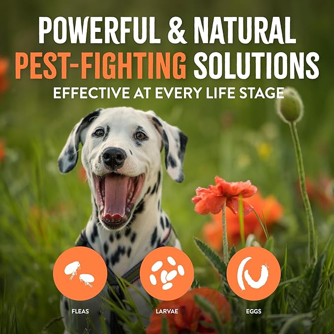 TropiClean Flea and Tick Laundry Additive, Laundry Detergent Booster, Safe for Dogs, Cats, & Home, Powerful Treatment Laundry Addition, 32oz