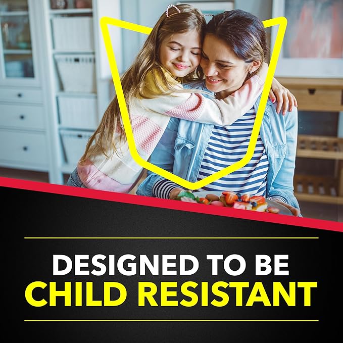 Raid Double Control Small Roach Baits, Child Resistant, For Indoor Use, Kills Roaches for 3 Months, 12 Count