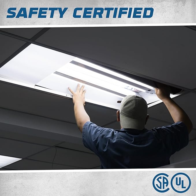 OHLECTRIC Pack of 10 - Replacement for Sylvania Ballast QTP 3X32T8/UNV ISN-SC, Philips ICN-3P32-N, Keystone KTEB-332-UV-IS-N-P, for 3 Fluorescent T8 Lamps - 120-277V - 32 Watt