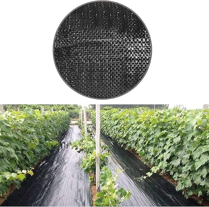 Weed Barrier Fabric Planting Cover - 3 x 100 FT Heavy Duty Landscape Fabric Ground Cover Block for Outdoor Planting