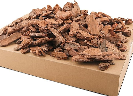 9 Quart Organic Big Size Orchid Bark for Plants, Root Development of Orchid Plants and Garden Soil Amendment