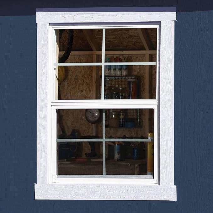 Handy Home Products Charleston Value Gable 10x8 Do-It-Yourself Wooden Storage Shed, 2x3 framing- Does not Include Floor kit or Paint