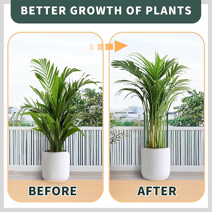 TCBWFY 10 Pack Garden Supports for Plants Metal 10" Wide x 24" High Interlock Half Round Garden Plant Support Ring Border Support Plant Support Ring Cage for Rose Flowers Vine Tomato