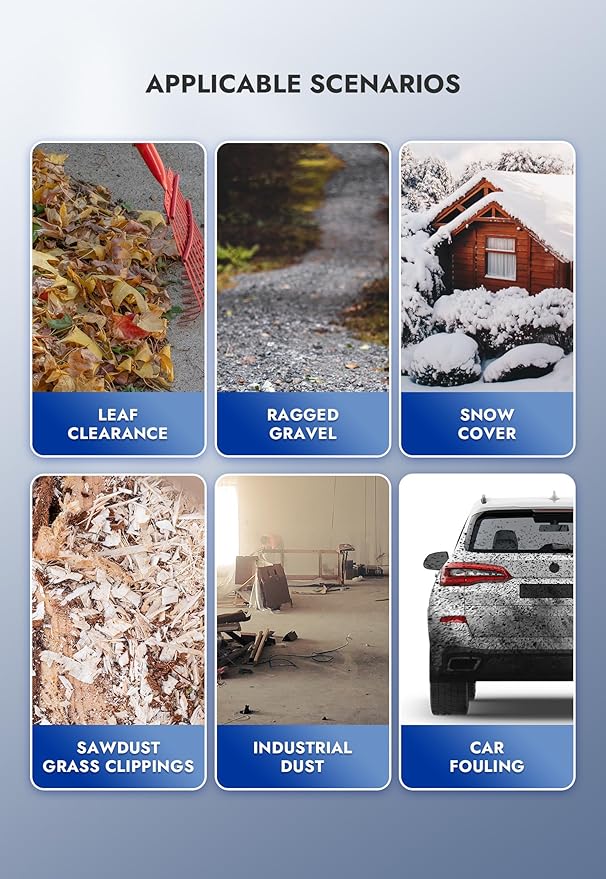 WILD BADGER POWER Leaf Blower Backpack, 53cc Gas Powered Strong Air Flow 559CFM 174MPH, Light Weight 19.6lbs, Ideal for Leaf, Sand, Gravel, Snow, Yard and Driveway