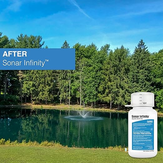 Aquatic Herbicide - 22 oz WDG Granules for DIY Pond and Lake Weed Control - Kills Duckweed, Milfoil, Hydrilla - Fish Safe, Easy to Use, Season-Long Results
