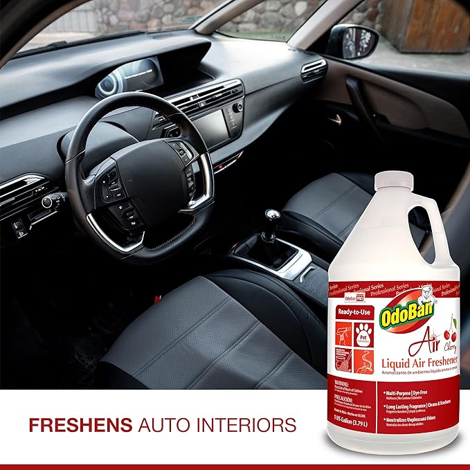 OdoBan Fogmaster Jr. Electric Handheld Fogger and Liquid Air Freshener, 1 Gallon, Cherry Scent