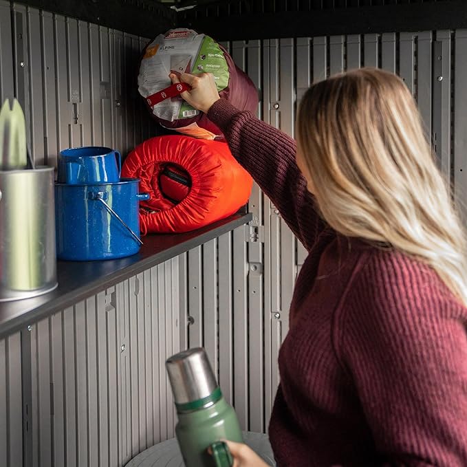 Lifetime 8 x 5 Ft. Modern Outdoor Storage Shed