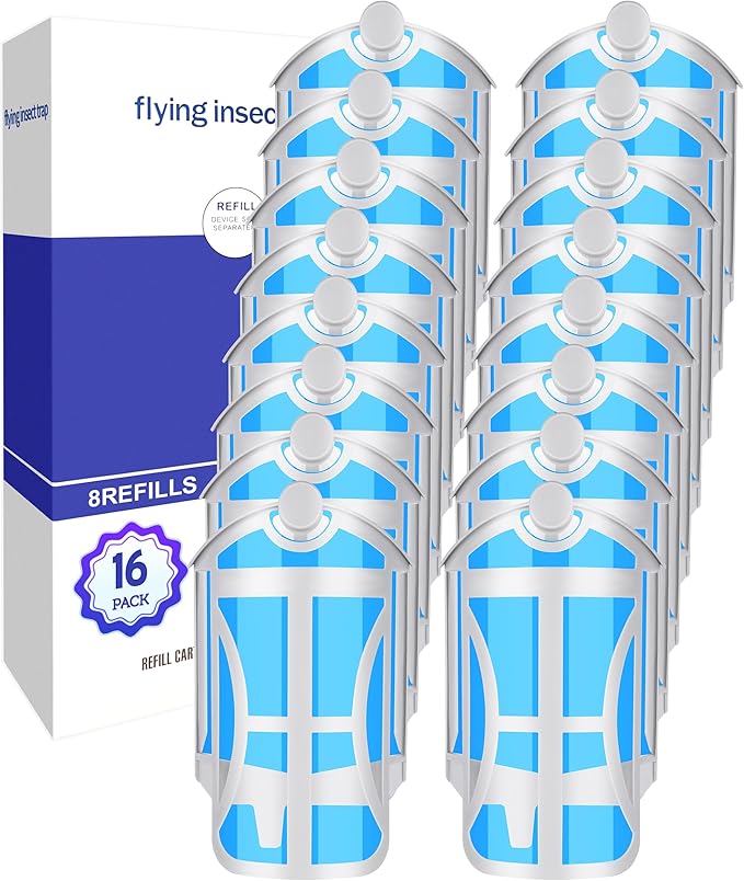 16-Pack High-Stick Refill Cartridges - Compatible with M364 & Max Indoor Lights - Easy to Replace