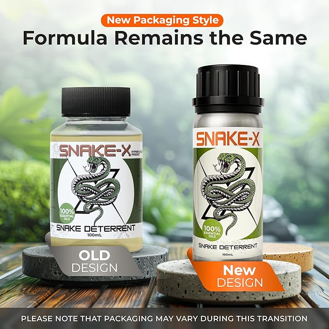 Snake Deterrent for Yard, Homes, and Outdoor Areas – Non-Toxic Essential Oil Blend