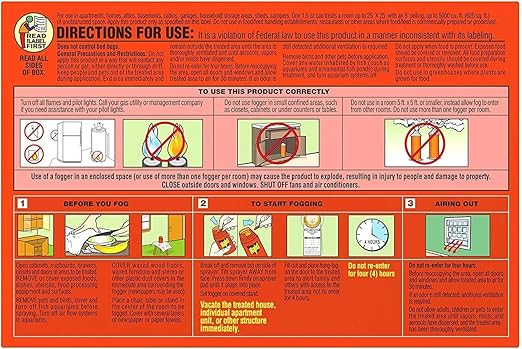 Raid Concentrated Deep Reach Fogger (Pack - 2)