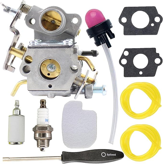 Pro Chaser PP4218A Carburetor for Poulan Pro P3314 PR4218 PP4218AVX PP4018 PP3516AVX P3416 PP3816 18’’ 35cc 42cc Chainsaw Craftsman 358.350990 358.341900 358.350830 358350830 Walbro 0402 WTA30