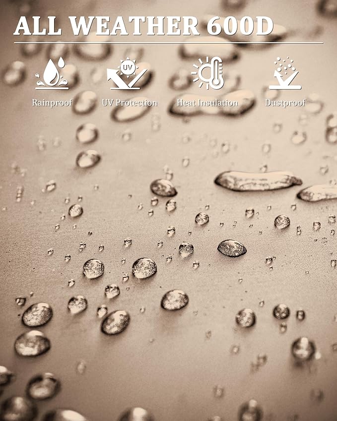 Carport Canopy Replacement Cover 12x20 Heavy Duty Outdoor Portable Car Canopy Oxford Waterproof UV & Tear Resistant Garage Canopy with Ball Bungees (Frame is Not Included)