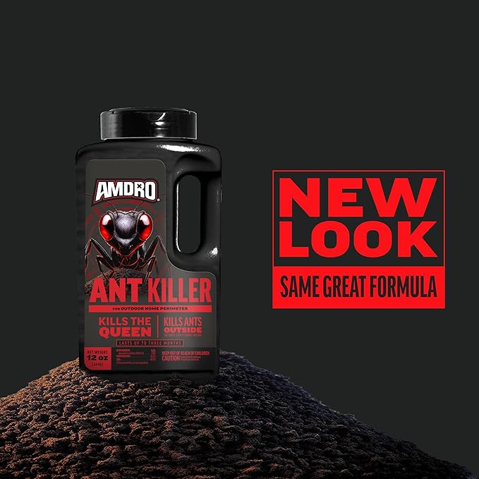 Amdro Ant Killer for Outdoor Home Perimeter, 12oz