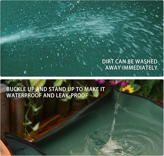 Extra Large Premium Oxford Repotting Mat for Indoor Plants Thickened Waterproof Perfect for Succulent Planters and Potting Needs