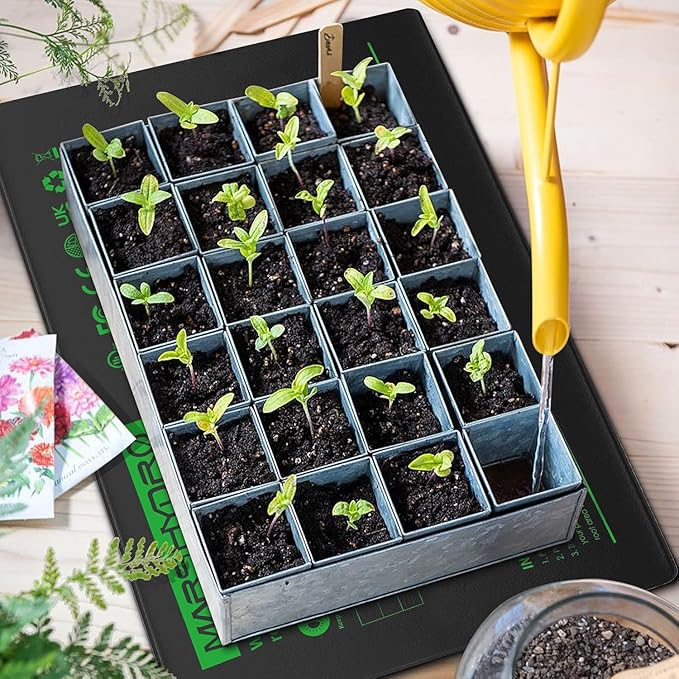 MARS HYDRO 48''x 20.75'' Seedling Heat Mat with Thermostat Heating Pad IP67 Waterproof, Easy to Clean, for Seedling, Germination, Clone, Reptile