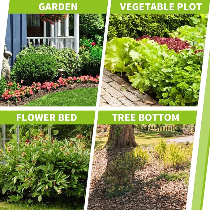 3x100ft 3.2OZ,Weed Barrier Landscape Fabric Heavy Duty, Woven Weed Control Fabric, High Permeability Good for Flower Bed, Geotextile Fabric Underlayment, Driveway (6.5ft*49ft)