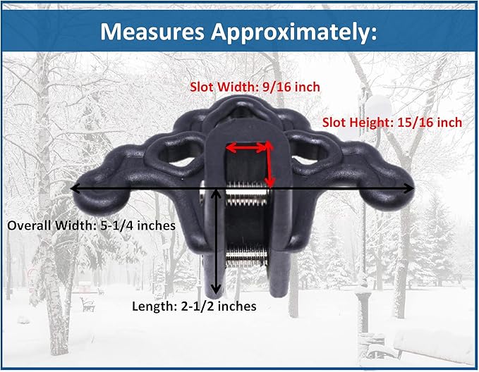 JSP Manufacturing Plastic Roof Ice Guard Snow Guard Snow Stops for Standing Seam Metal Roofing - Multi-Color/Multi-Pack Listing (10, Bronze)