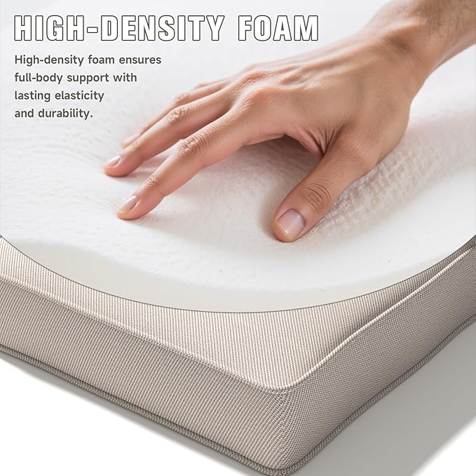 Outdoor Chair Cushions 23" x 24" x 4", Patio Deep Seat Replacement Cushions Set with Zippered Removable Cover, Weather-Resistant Olefin Fabric for Garden Chair Sofa Couch, Set of 5, Beige