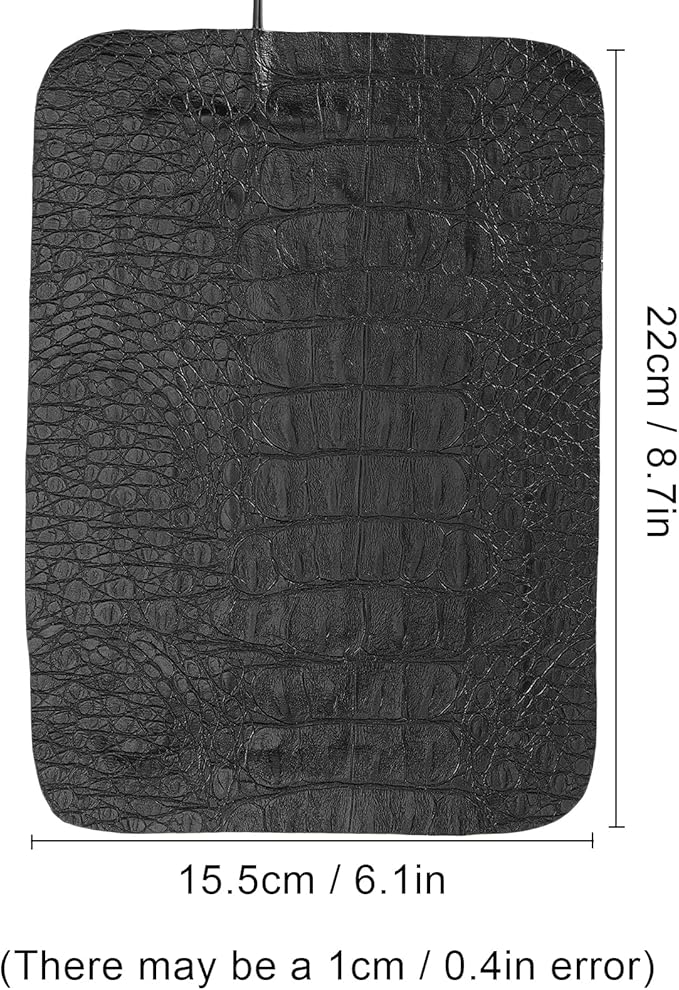 Reptile Heat Pad, Under Tank Terrarium Heating Mat Hermit Crab Heater Non Adhesive with Temperature Adjustment for Small Animals Turtle Tortoise Snakes Lizard Frog Gecko Amphibians Plant Warmer