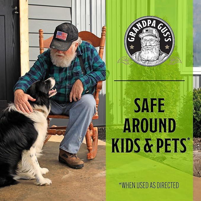 Grandpa Gus's Rodent Repellent Spray with Sprayer, Natural Peppermint & Cinnamon Oils Repel Mice and Stop Rats, 1 Gallon (Pack of 1)