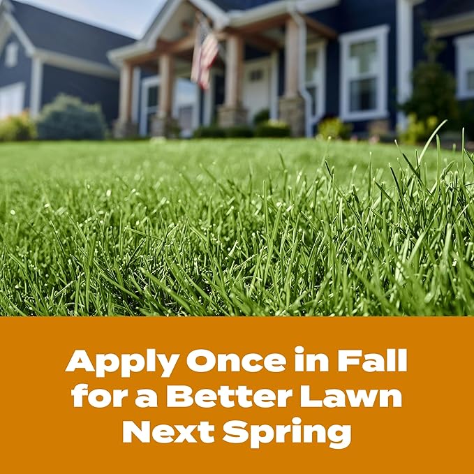 Scotts Turf Builder WinterGuard Fall Weed & Feed5, Weed Killer Plus Fall Fertilizer, 12,000 sq. ft., 33.84 lbs.