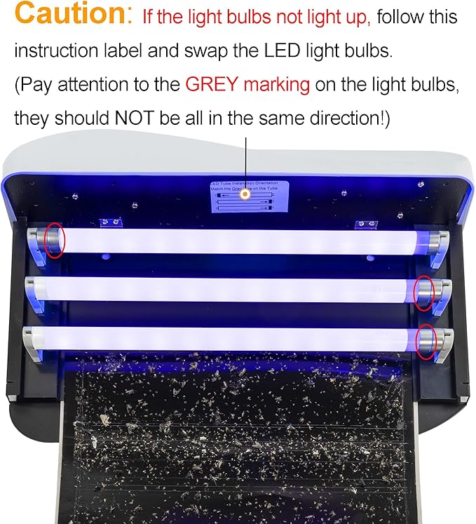 Awoco LED 15W 100V-240V Wall Mount Sticky Fly Trap Lamp with 3 LED UV Lights for Capturing Flies, Mosquitoes, Moths and Flying Insects (Fly Trap)