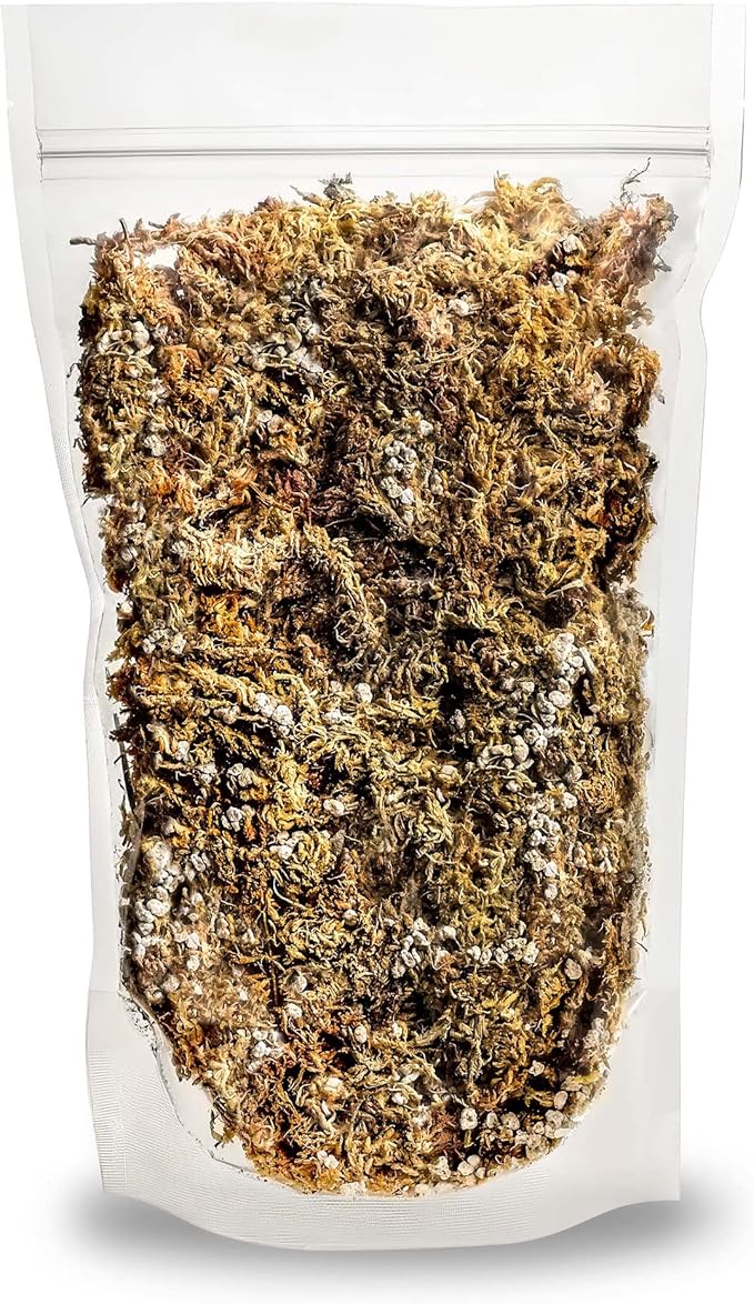 Sphagnum Moss Potting Mix for Carnivorous Plants - 20 Quart - Moss and Perlite Blend for Potting Venus Fly Traps, Sarracenia, Pitcher Plants (4 Bags of 5QT)