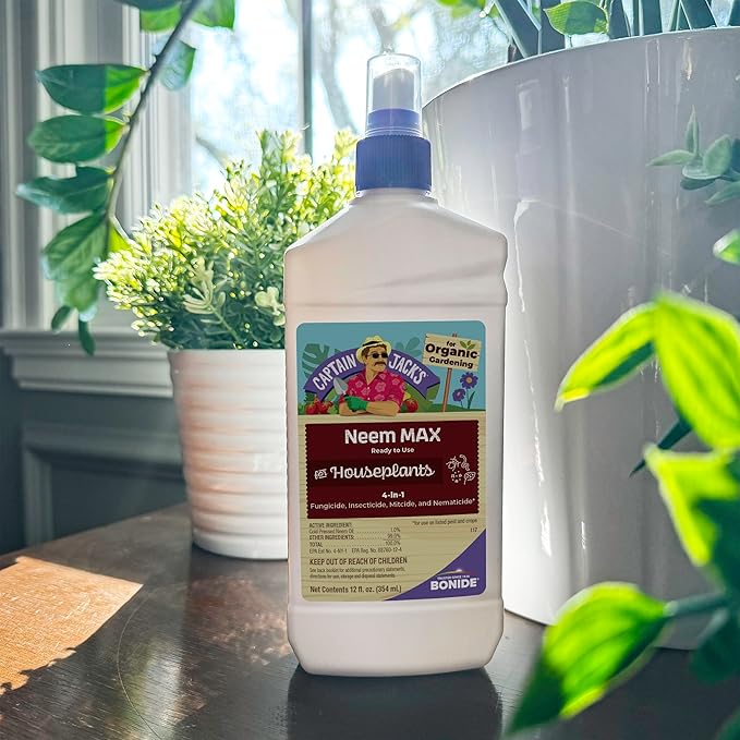 Bonide Captain Jack's 12 oz Neem Max Ready-to-Use Spray for Houseplants Indoors
