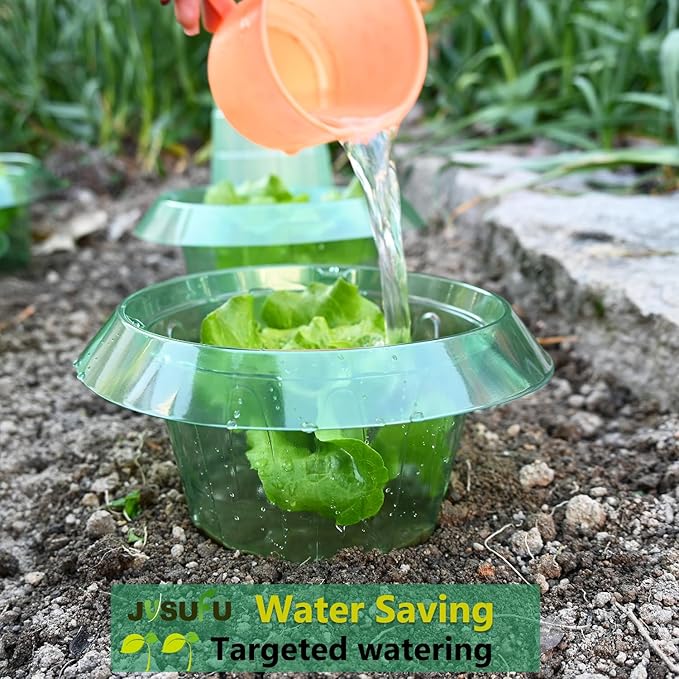 6 Pack Slug Collars for Plants,Medium-Sized Snail Protection Ring, Provides Effective Protection Against Snails for Your Salad Plants and Others Plants.