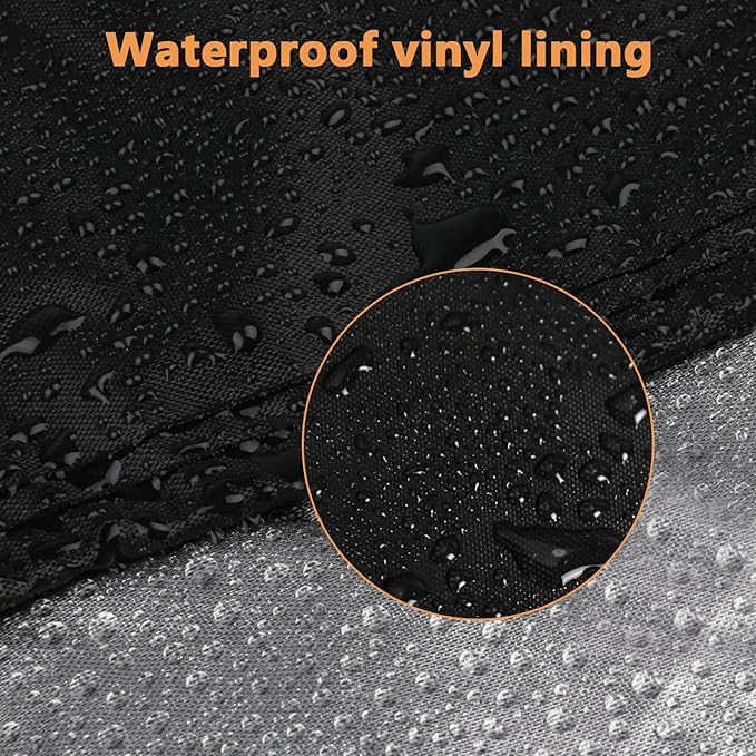 Outdoor Storage Cabinet Cover, 47" x 25.6" x 37.8",Waterproof& Dustproof Cover for Rubber maid Decorative Outside Organization, Protective Covers for Patio Storage Shed