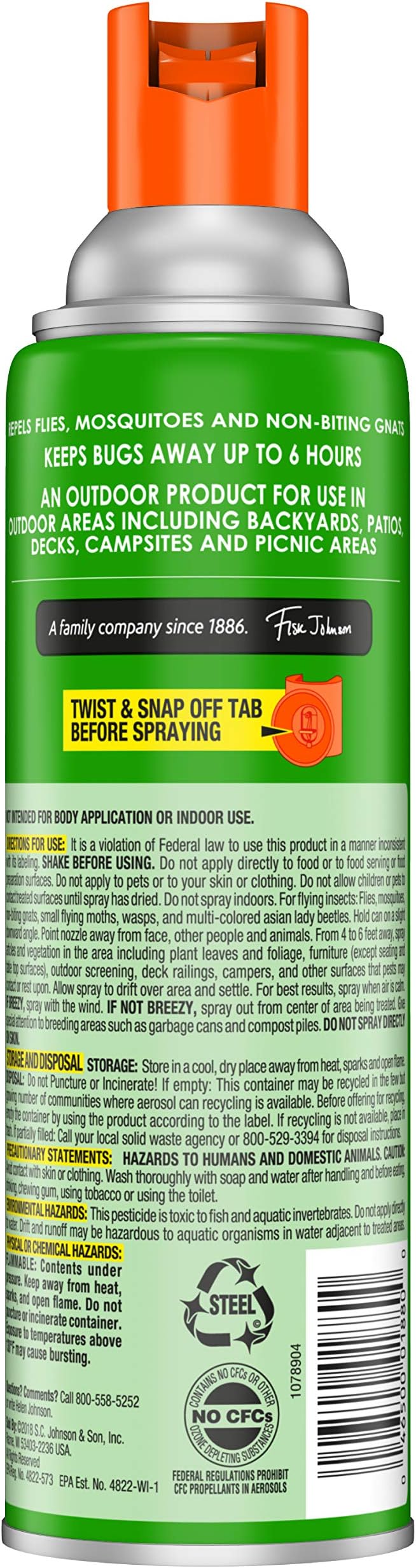 Off Yard and Deck Insect Repellent - 16 Ounce (Pack of 3)