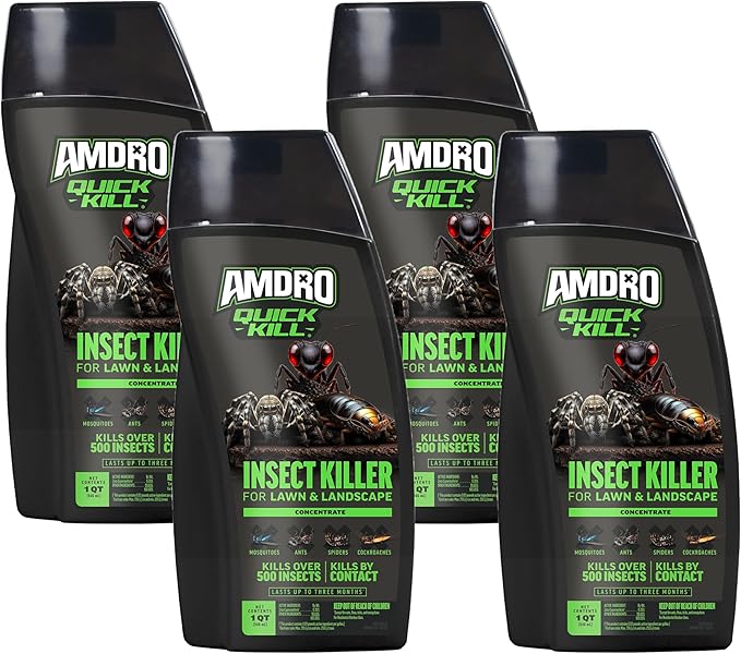 Amdro 100522992 Quick Kill Outdoor Insect Killer, 32 oz (Pack of 4)