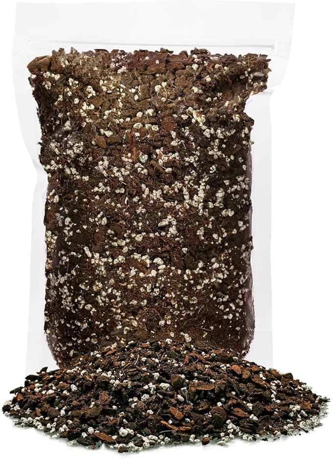 Premium Sphagnum Moss, Perlite and New Zealand Pine Bark Blend for Carnivorous Plants - 20 Quart - Perfect for Venus Fly Traps, Pitcher Plants, Sarracenia, Butterworts, and Sundews by GARDENERA