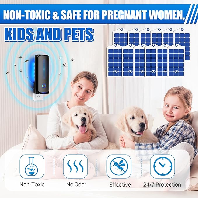 Qualirey 30 Pack Flying Insect Trap Refill Compatible with VEYOFLY Fly Trap LAMP Refill-VF02, Glue Board Bug Catcher, Replacement Sticky Glue Cards for Indoor Mosquito Gnat Fly & Other Bugs (Enhance)