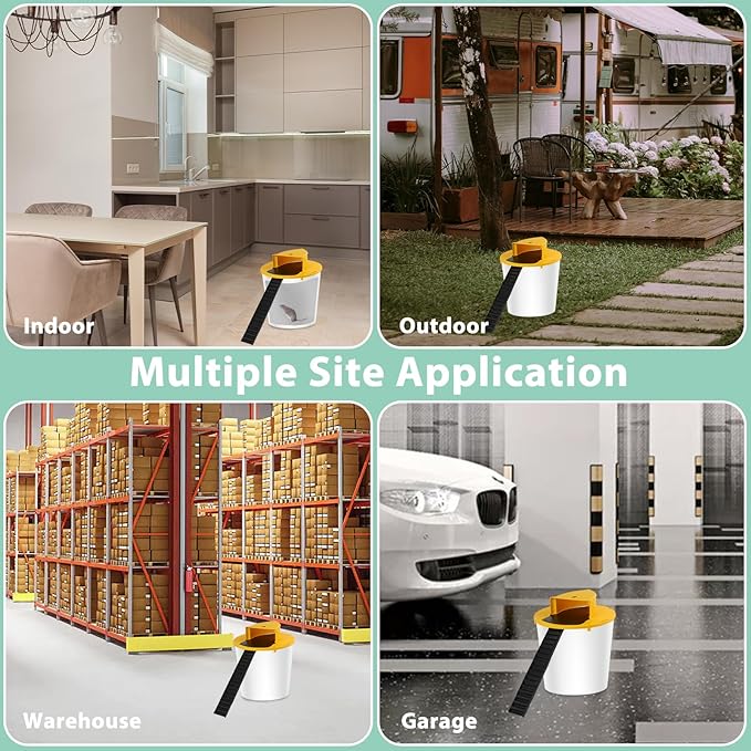 2PACK Mouse Trap Bucket Lid Indoor Outdoor,Humane,Auto Reset Compatible with 5 Gallon Bucket