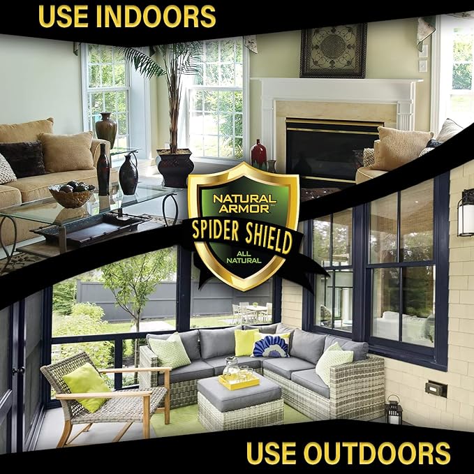 Spider Killer & Repellent Spray - Powerful Peppermint Formulation Kills & Repels All Types of Spiders and Works Better Than Ultrasonic Gimmicks - 128 fl oz Gallon Ready to Use