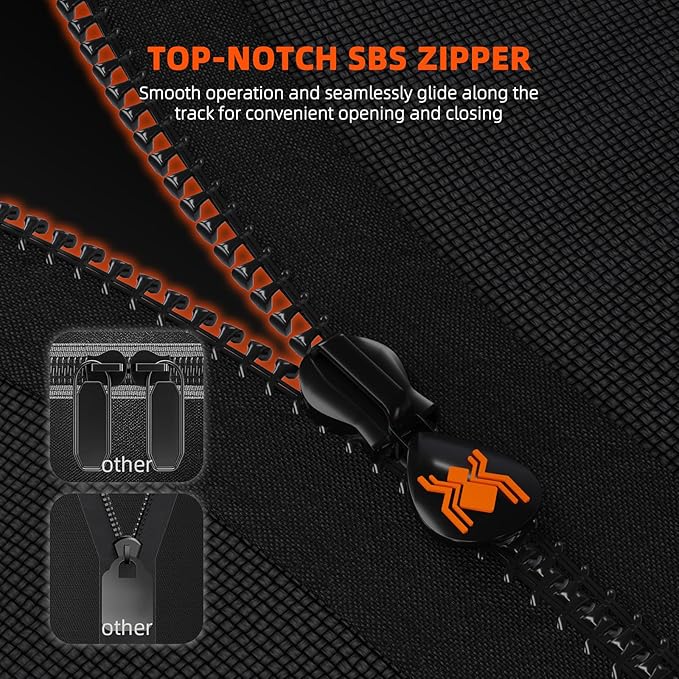 Spider Farmer 3x3 Grow Tent Pro-Grade, 36"x36"x72", with Observation Window and Floor Tray, 1680D Thicken Mylar Canvas 3x3x6 for Indoor Growing for SF2000Pro, SE3000, G3000