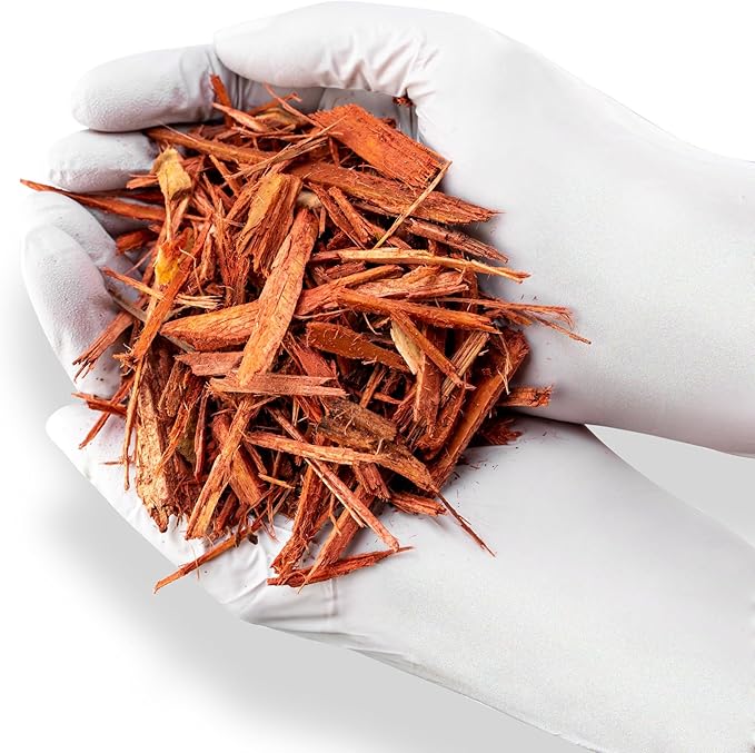 Red Mulch - Improve Soil Fertility and Insulate Plant Roots - 10 QUARTS