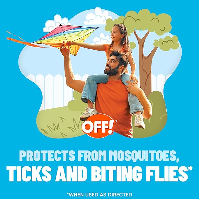 OFF! Insect Repellent Aerosol for Adults & Kids, Fragrance-Free Bug Spray for Everyday Protection from Mosquitoes and Ticks, 7.5 Oz