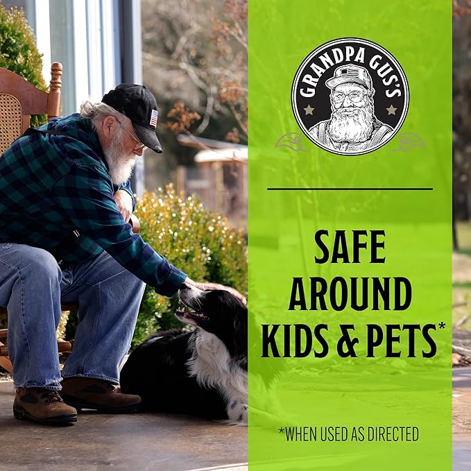 Grandpa Gus's Extra-Strength Mouse Repellent with Bonus Pouch Holder, Cinnamon/Peppermint Oils Repel Mice from Nesting & Freshen Air in Car/RV/Boat/Garage/Shed/Cabin, 1.75 Oz (10 Pouches)