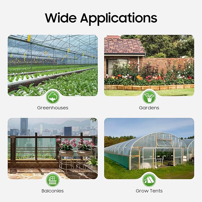 DWC Hydroponics Grow System, 6 Hydroponics Grow Bucket 20L DWC Recirculating Deep Water Culture 6 Air Stones for Indoor/Outdoor Leafy Vegetables