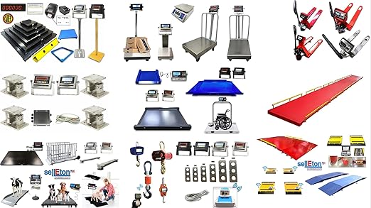 SellEton SL-700-2x3-NN (24" x 36") 2' x 3' Industrial Floor Scale with Capacity of 5000 lbs x 1 lb
