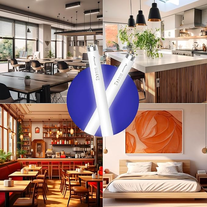 ASPECTEK Bug Zapper Replacement UV Lamp Bulbs – Light Tubes for 40W Electronic Insect Killers – Fits ASIN B07KSRFJ9Y, 2-Pack