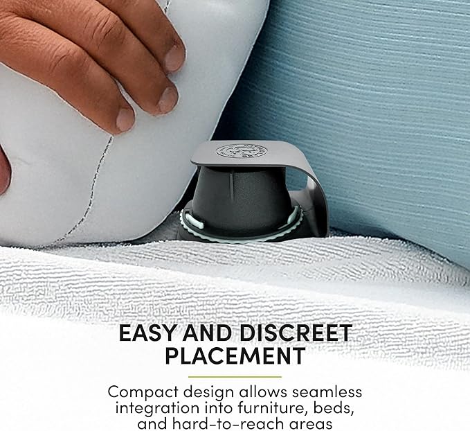 Scout Non-Toxic Early Monitoring Solution with Patented Pheromone Technology, Includes 2 Bed Bug Detection Traps, Replaceable Lures and User Guide