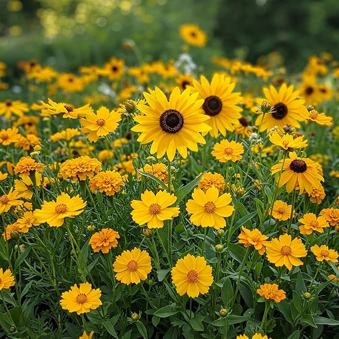 Ferry-Morse Yellow Mix Bulk Flower Seeds, 1lb