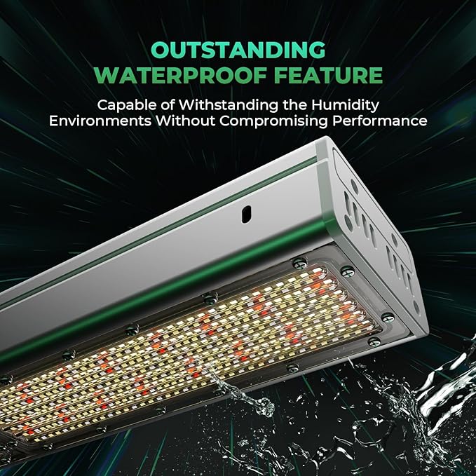 MARS HYDRO SP3000 2x4 Grow Lights for Indoor Plants,Greenhouse Lights,Full Spectrum,Dimmable,Remote WiFi App Control,Daisy Chain Light for Greenhouse Farming Seedling Veg and Bloom for 4x2 Grow Tent