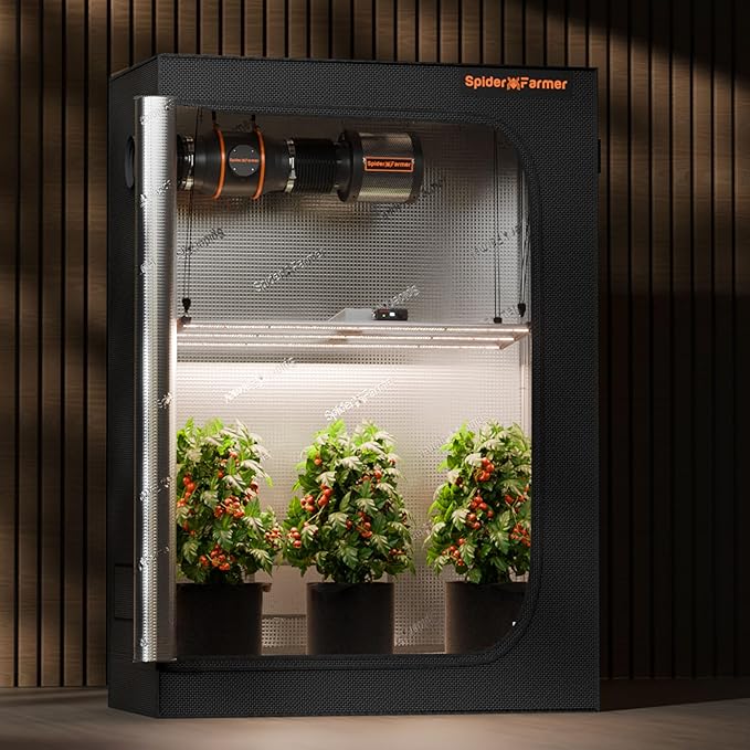 Spider Farmer G4500 Cost-Effective 320W 2x4 Coverage LED Grow Lights, Full Spectrum Dimmable Bar Style Led Growing Lamp for Indoor Plants, 2025 Upgraded App Remote Control