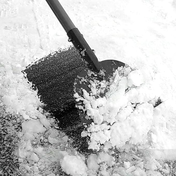 Walensee Flat Shovel, Floor Scraper, 54 inch Garden Scraper for Walkway, Weed Remove Tool for Lawn Edging, Cleaning Scraper for Road Outdoor, Driveway Weeding Tool， Ice Scraper & Ice Removal Tool
