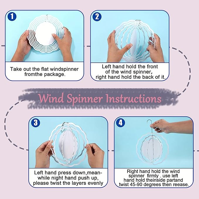 Spider Metal Wind Spinner 3D Hanging Halloween Wind Spinners Decor Skeleton Skull Metal Wind Spinner for All Saints' Day Party Yard Garden Outdoor Indoor Decor