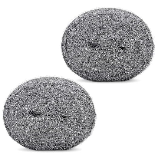 60FT(1.3 LB) Steel Wool Roll, Coarse Wire Fabric for Pest Control, Hardware Gap Blocker & Animal Proofing in Home & Garden (DIY Kit)